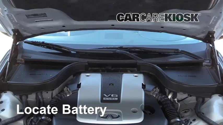 2015 Infiniti Q40 3.7L V6 Battery Jumpstart